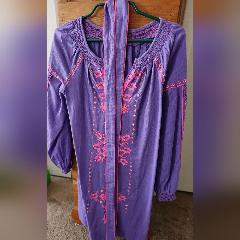 Lilly Pulitzer Size 2 long sleeve dress, purple